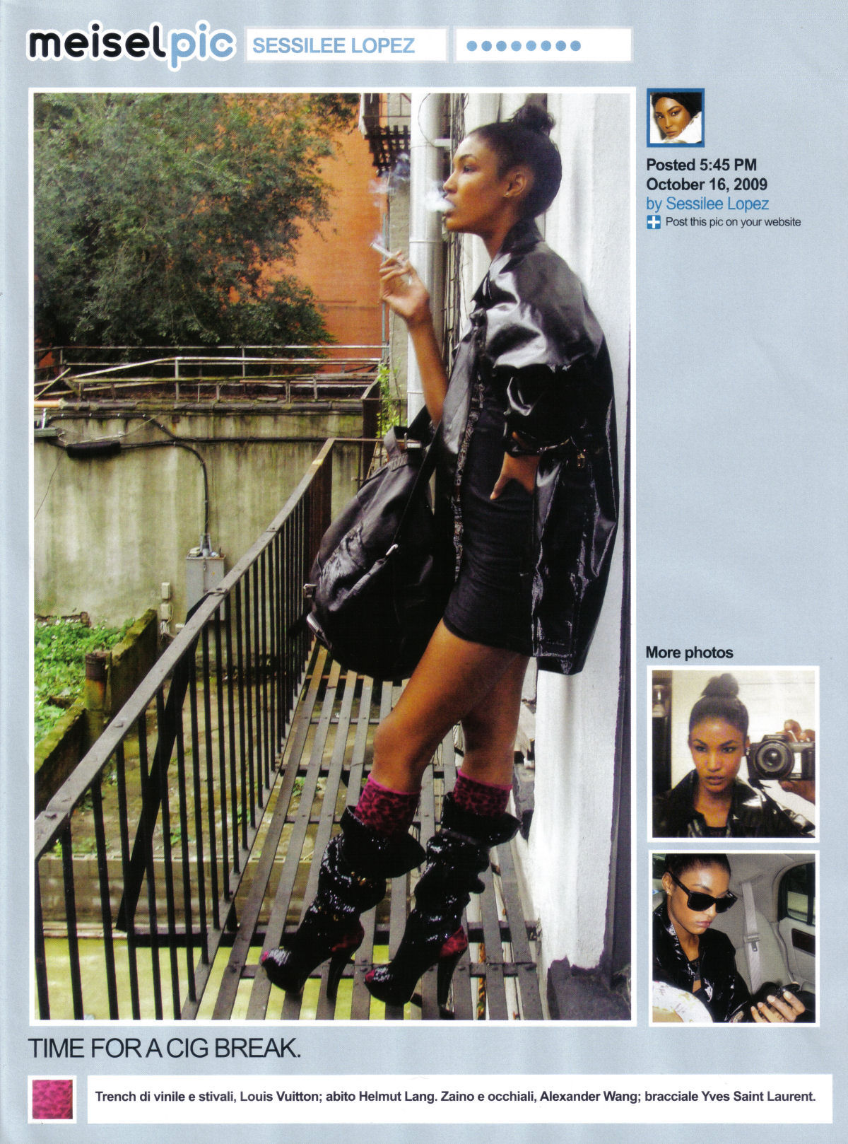 meiselpic' Vogue Italia December 2009 – Ayerhs Magazine