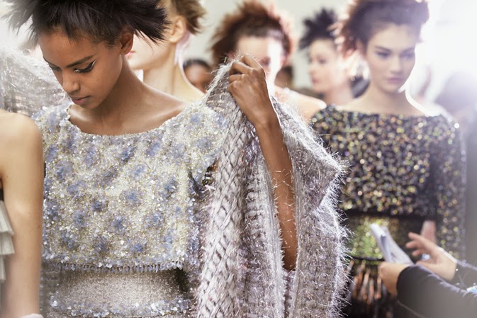 Ethereal Meets Edgy: Chanel Couture Spring 2014
