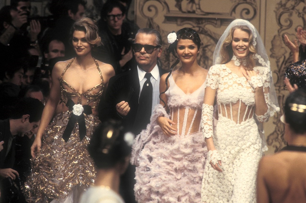 Chanel Couture Spring 1993 runway
