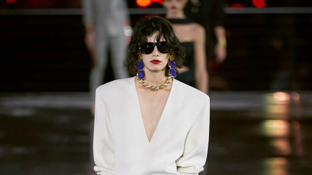 A Clash of Sexy?: Saint Laurent Spring 2022