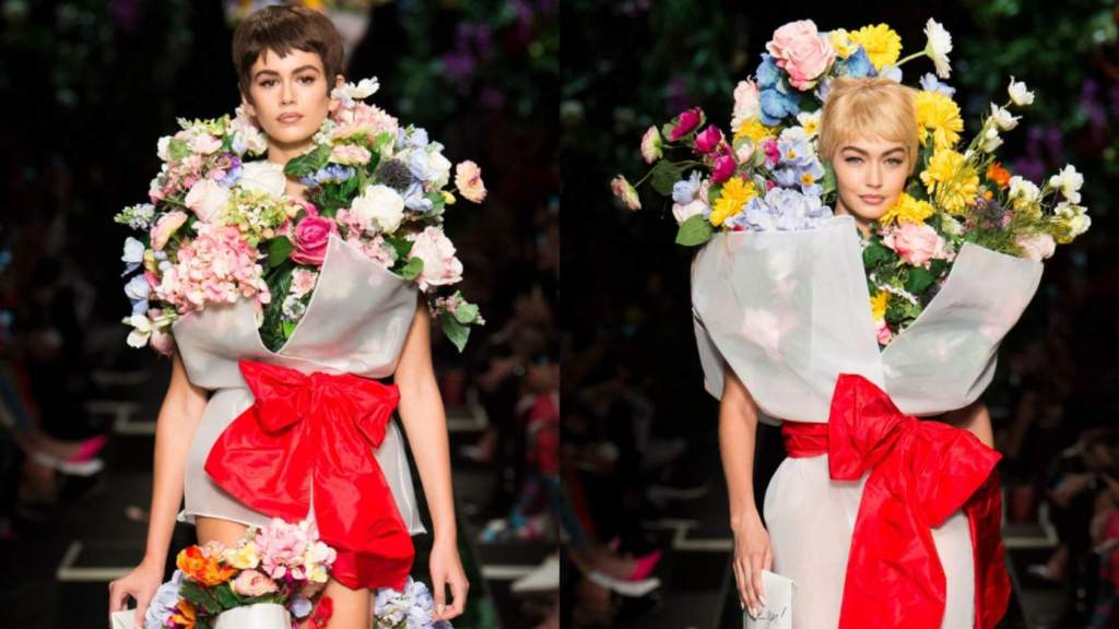 Flowery Spectacles: Moschino Spring 2018