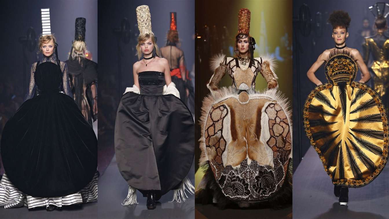 Jean Paul Gaultier Couture Fall 2015: Fog, Folklore & Fox Fur
