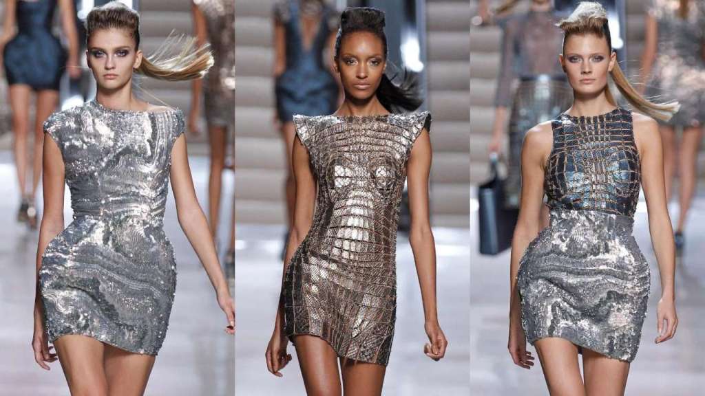Dressed for the 22nd Century: Paco Rabanne Spring 2012 
