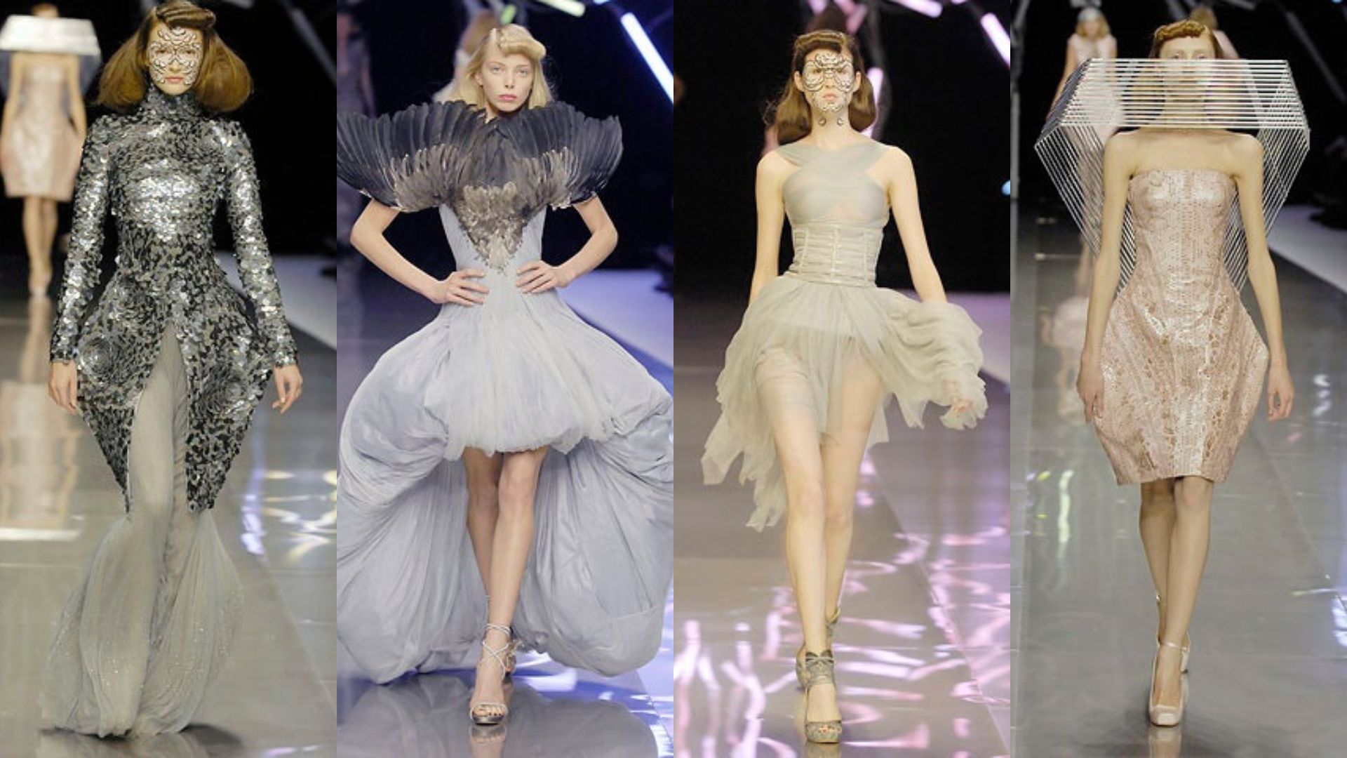 Alexander McQueen 2008 'Queen Elizabeth McQueen Spring 2008 Ready