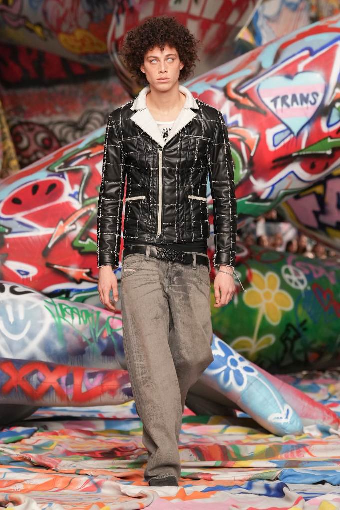 Diesel Fall 2025 MFW: Graffiti to Grunge – Ayerhs Magazine