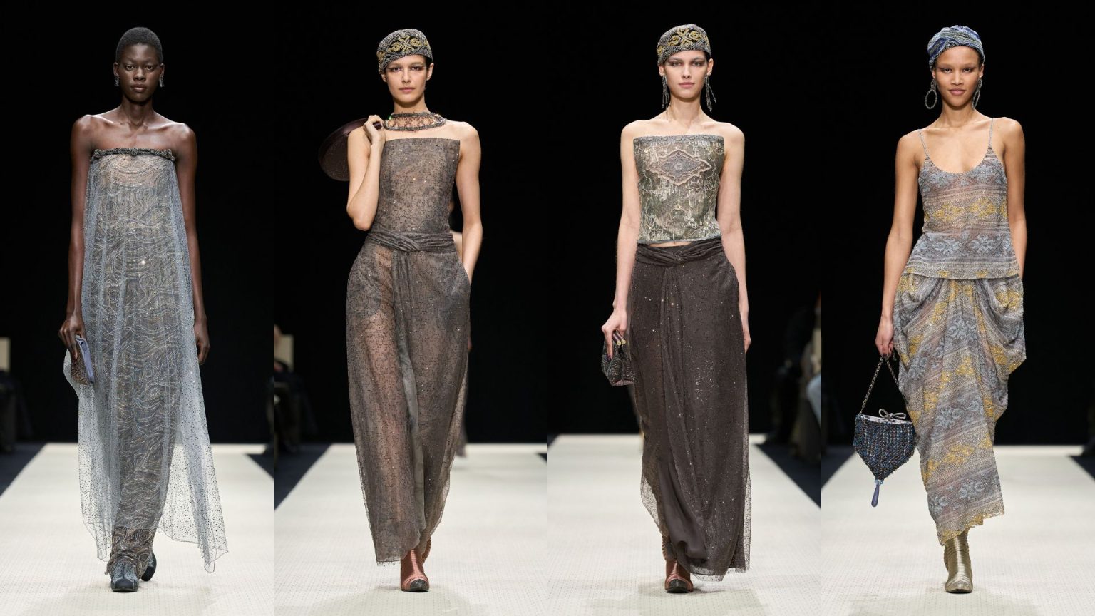 Giorgio Armani Fall 2025 MFW: Regal Radici – Ayerhs Magazine