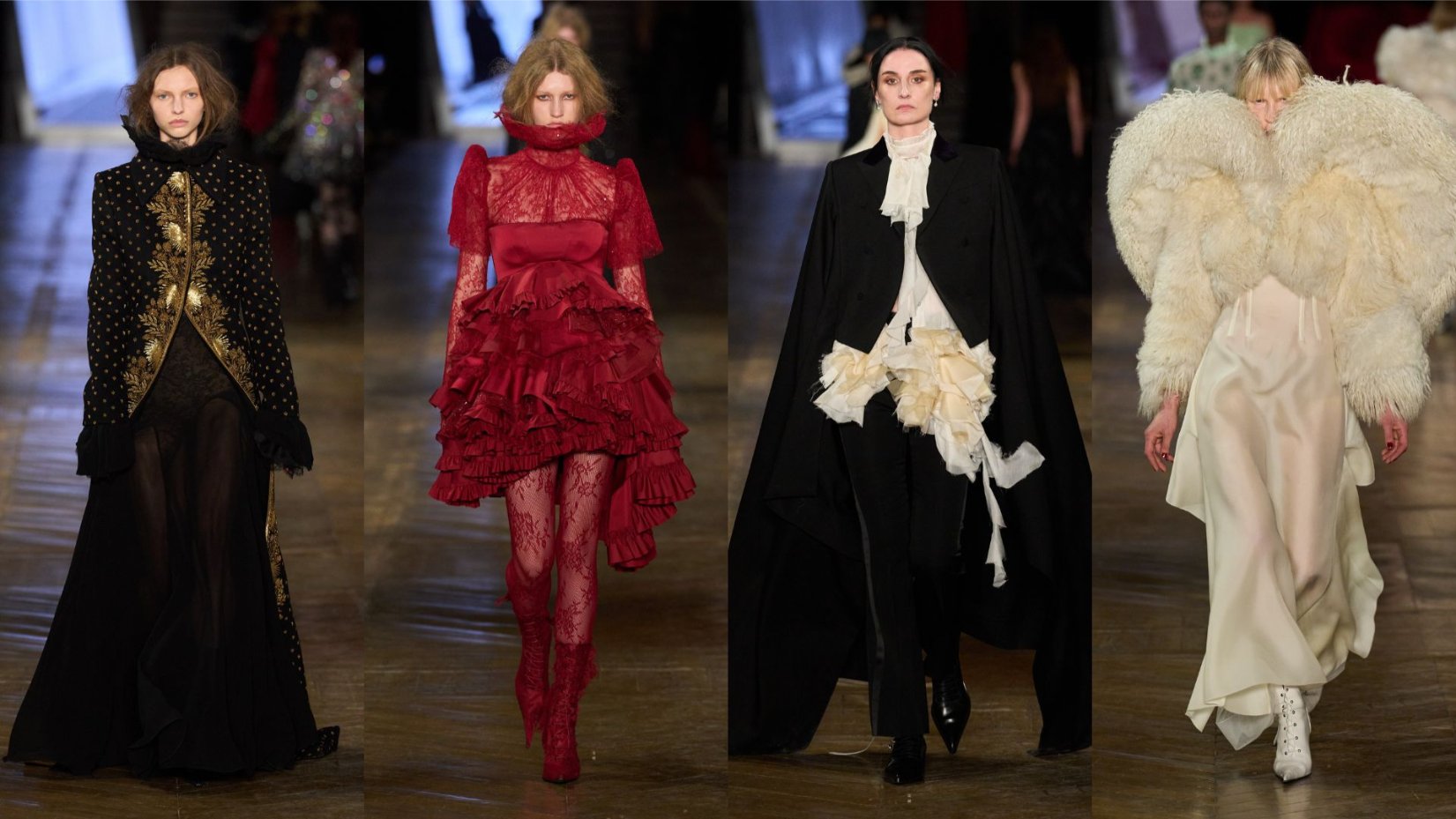 Alexander McQueen Fall 2025 PFW: The Neo-Dandy Rises – Ayerhs Magazine