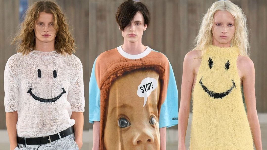 MOSCHINO CHEAP&CHIC リボン付き ジャケット オフホワイト Moschino