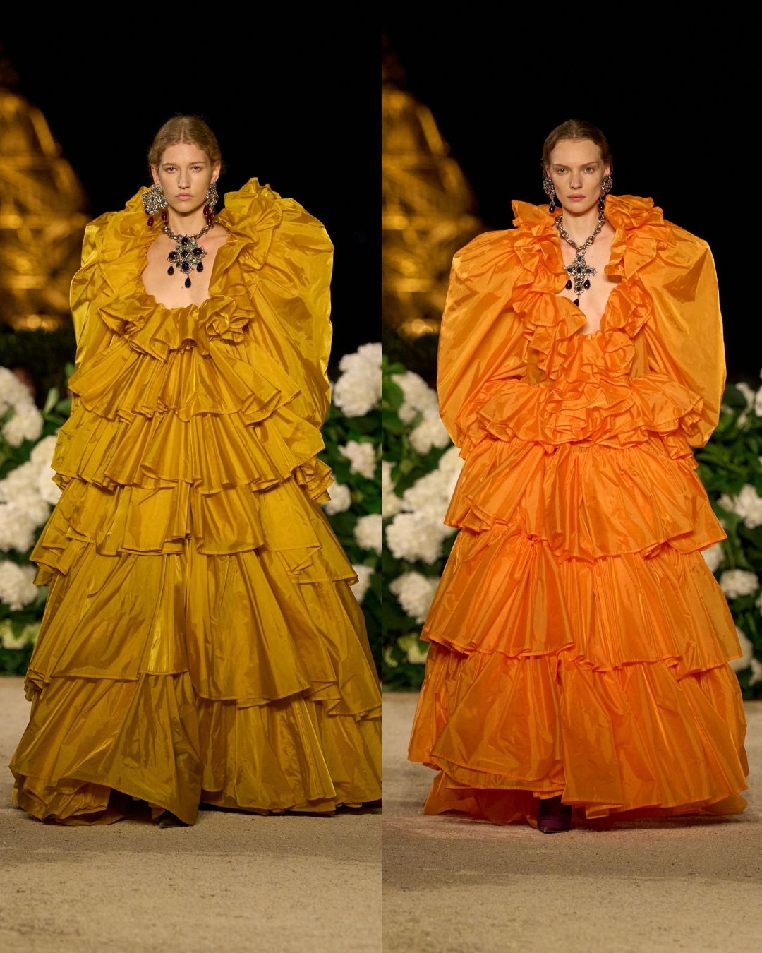 Saint Laurent displays cinematic drama with scrumptious jackets